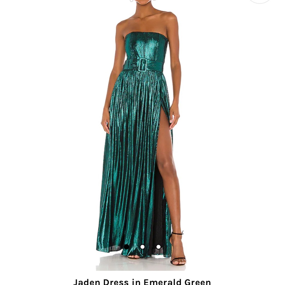 Retrofete Jaden Dress in Emerald Green